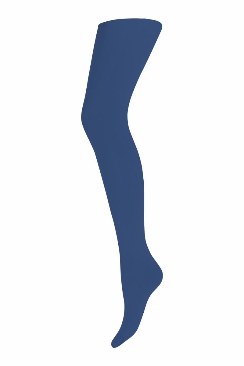 INGRID Strumpbyxa i återvunnen mikrofiber, True blue