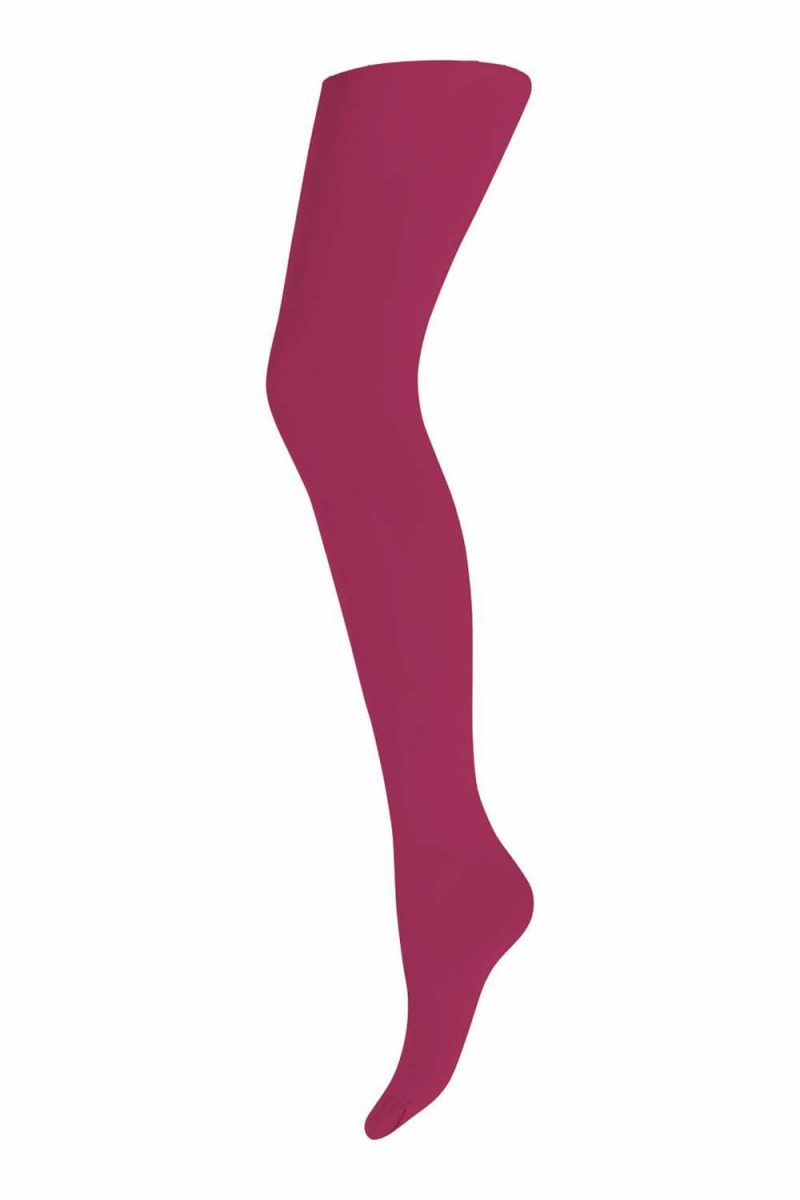 INGRID Strumpbyxa i återvunnen mikrofiber, Sangria