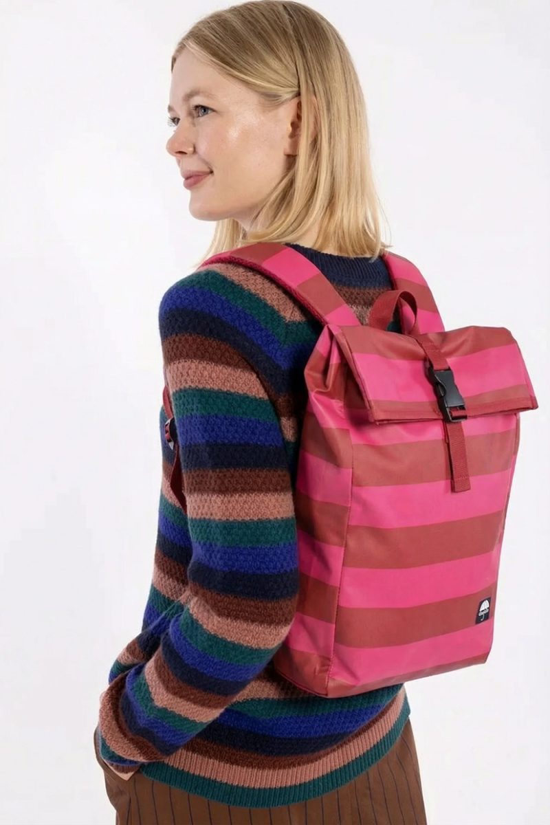 DaneTORPACK Vattentät ryggsäck, Red/Soft cherry