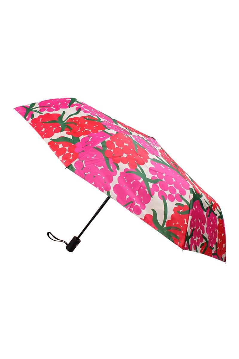 DaneUMBRELLA Paraply, Super Pink/Bright Red MAXIBERRY