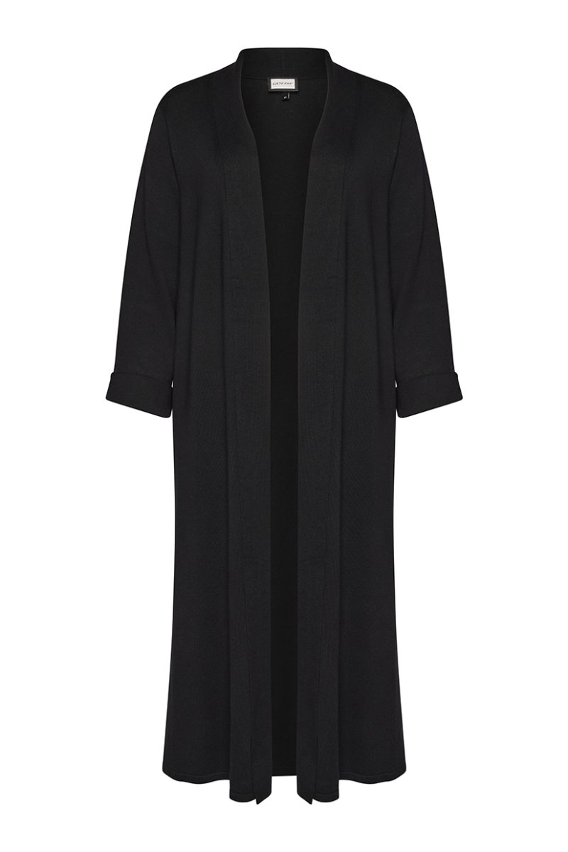 gKELSEY Kofta i viskosmix, Black