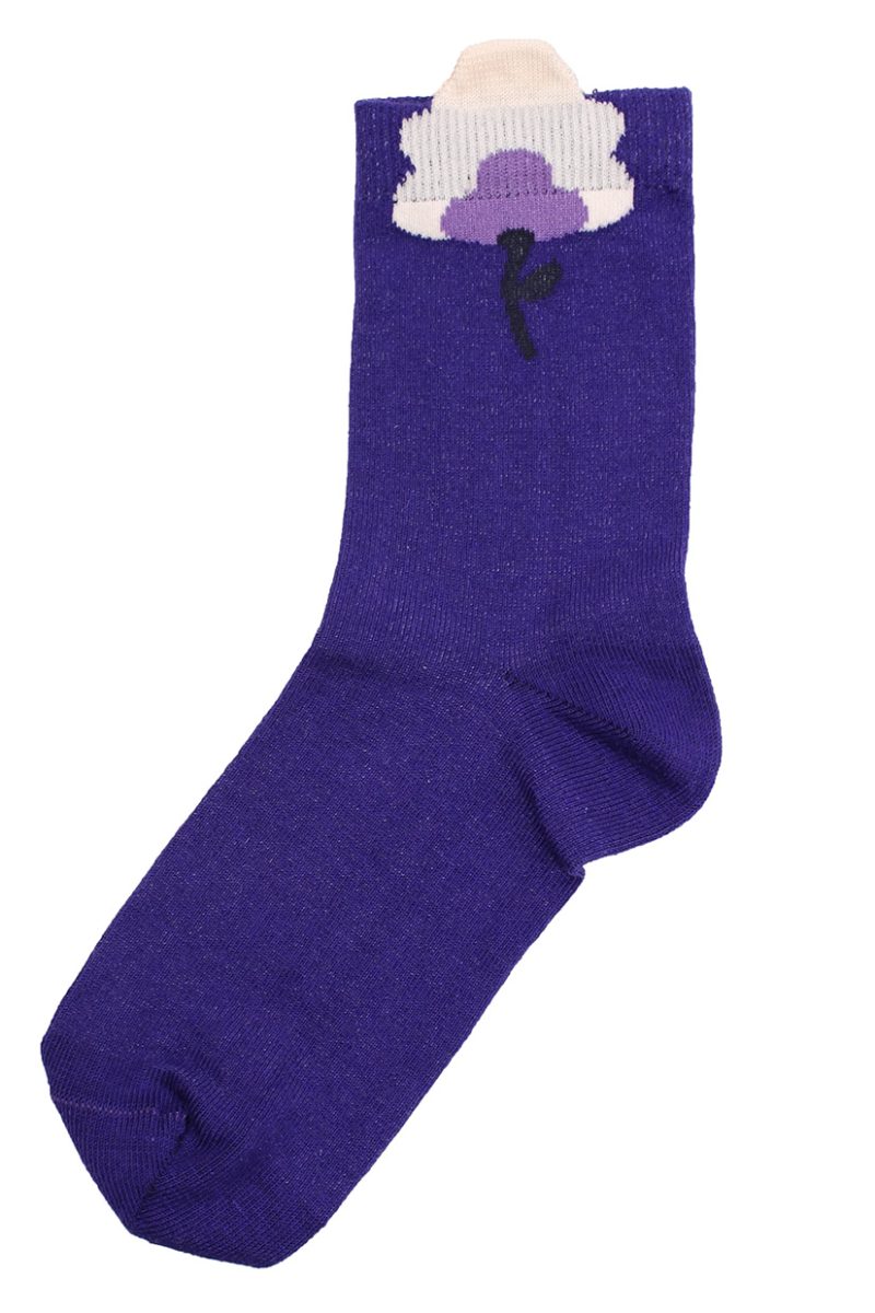 Dane3D Strumpor i bomull, Dark Blue FLUFFER